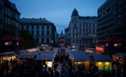 A magyar borokat népszerűsítik a budapesti karácsonyi vásárokban