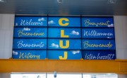 Megjelent az első magyar felirat a kolozsvári reptéren