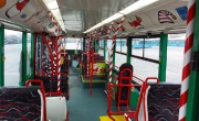 Mikulásbusszal és adventi villamossal is utazhatunk Budapesten