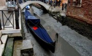 Kiszáradnak a velencei csatornák az apály és az esőhiány miatt