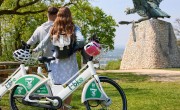Átadták a közösségi kerékpárrendszert Tatabányán