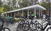 Kerékpáros központot adtak át Balatonfüreden