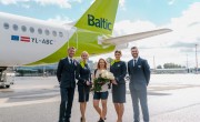 50 milliomodik utasát köszöntötte az AirBaltic