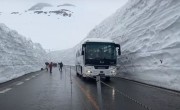 500 méter hosszú hófolyosó nyílt Japánban – videó 