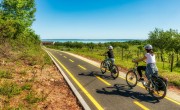 Átadták a Veszprémet Alsóörssel összekötő Vöröskő kerékpárutat