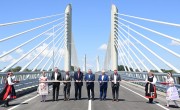 Felavatták az új Duna-hidat Kalocsa és Paks között