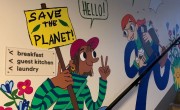 Falra festett képregényekkel kampányol a fenntarthatóságért az a&o
