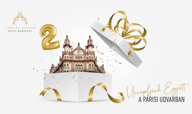 Kedvezményekkel ünnepli második születésnapját a Párisi Udvar Hotel Budapest