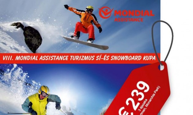 Mondial Assistance Turizmus sí- és snowboard kupa - UTOLSÓ SZOBÁK!