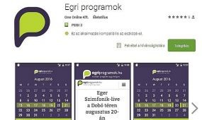Egri programokat ajánl egy új okostelefonos applikáció