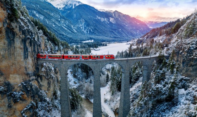 Festői hegyen, szurdokon és hídon át vezet a világ 10 legszebb vasútvonala