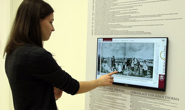 Új, interaktív eszközök a Thorma János Múzeumban