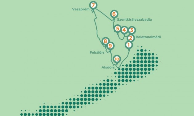 Magyarország vár: Veszprémig a 100 éves vasúti nyomvonalon