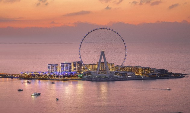 A világ legnagyobb óriáskerekét avatják fel októberben Dubajban