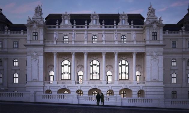 Látványterveken a Budavári Palota újjászületése
