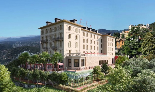 Magyar tervező újította fel a Comói-tó feletti szecessziós grand hotelt