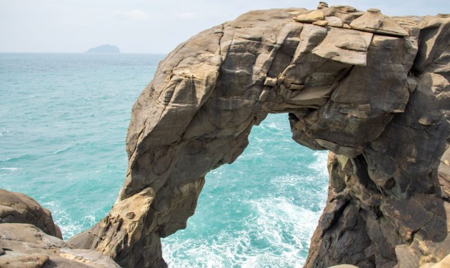 Összeomlott a népszerű elefánt alakú szikla Tajvanban