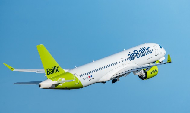 Duplázott augusztusban az airBaltic