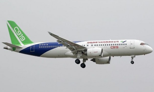 Kínai versenytársat kapott az Airbus és a Boeing