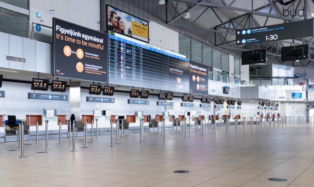 Vasárnaptól újranyitnak terminálrészeket a budapesti reptéren