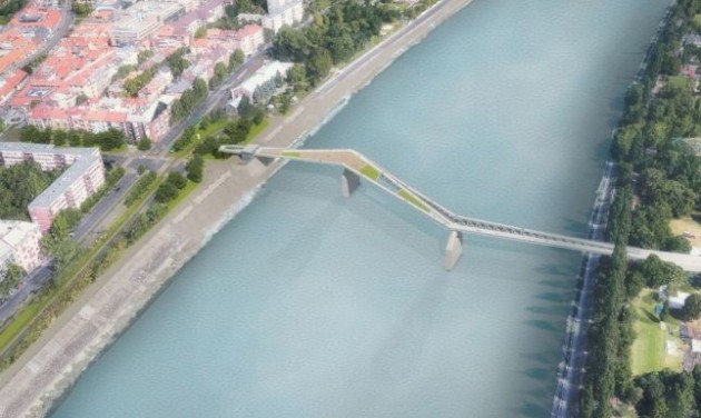 Ismét gyalogos hidat álmodtak a budapesti Dunára