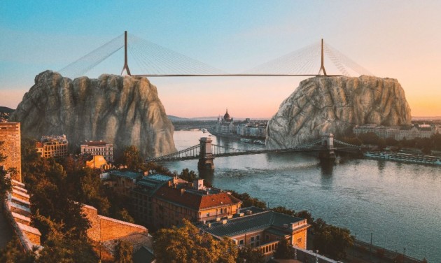 Így nézne ki Budapest, ha a világ gigantikus építményei lepnék el