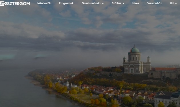 Arculatváltás után a honlapját is megújítja a Visit Esztergom