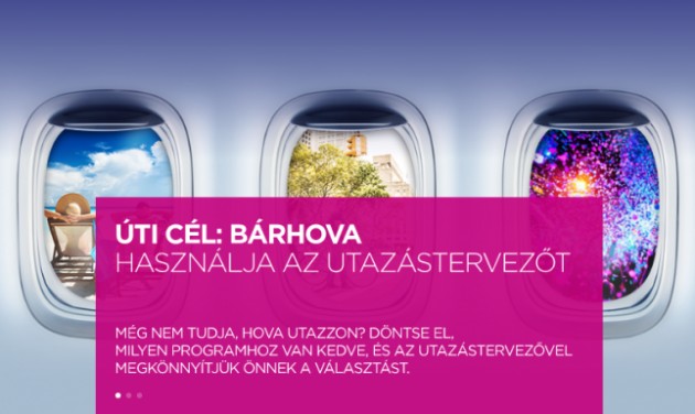 Utazástervezőt is kínál a Wizz Air