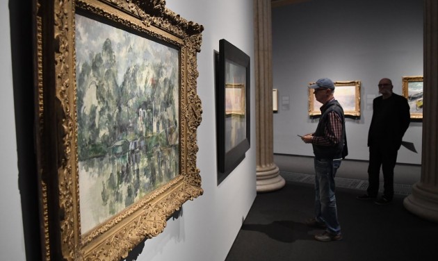 Péntektől látható a Szépművészeti Múzeum Cezanne-kiállítása