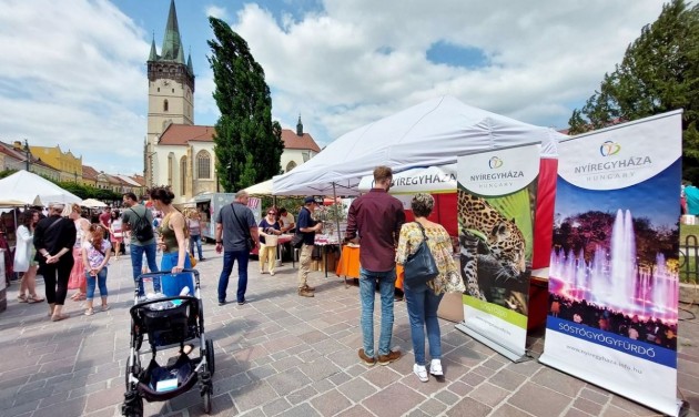 A szlovákiai Eperjes városnapjain mutatkozott be Nyíregyháza
