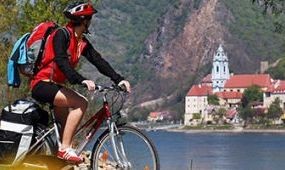 Magyar nyelvű kerékpáros térkép Alsó-Ausztriáról