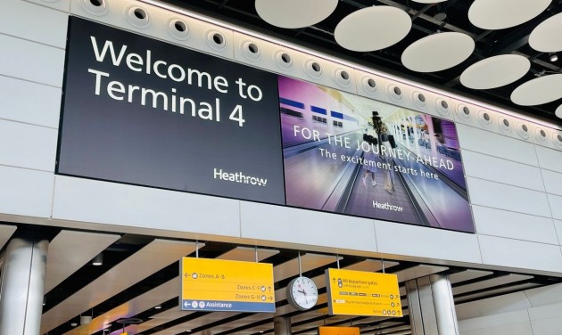 A hónap közepén újranyit a Heathrow 4-es terminálja