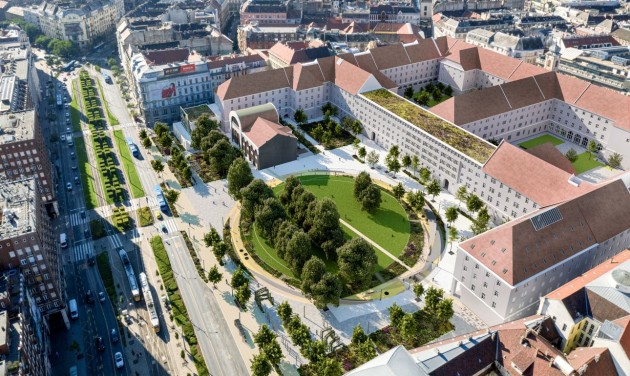 Májustól új pop-up parkot vehetnek birtokba a budapestiek a város szívében