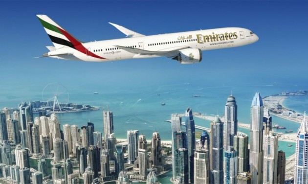Júniustól naponta repül Budapestre Dubajból az Emirates 