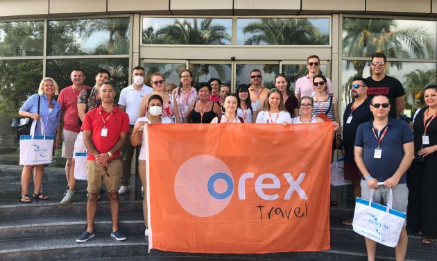 Antalyába vitte partnereit az Orex Travel