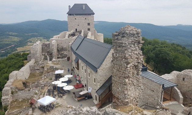 Újjáépítették a regéci vár reneszánsz palotaszárnyát