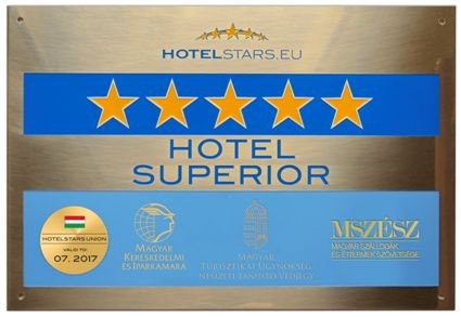 Új Hotelstars minősítések