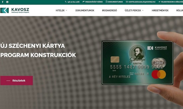 Meghosszabbítják a Széchenyi-kártya program kríziskonstrukcióit