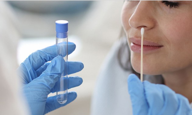 PCR-tesztközpont nyílt a Tensi-székházban