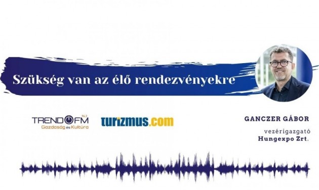 Ganczer Gábor: Szükség van az élő rendezvényekre – podcast