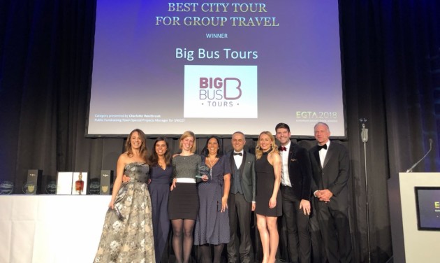 A Big Bus a Best City Tour díj nyertese
