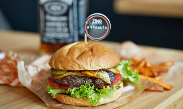 Whiskeyben pácolt marhából készíti új burgerét a Zing