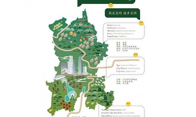 A kínai Kunming a turizmusra összpontosít