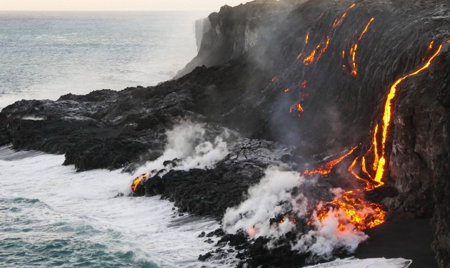 Vulkáni kráterbe zuhant egy férfi Hawaii szigetén