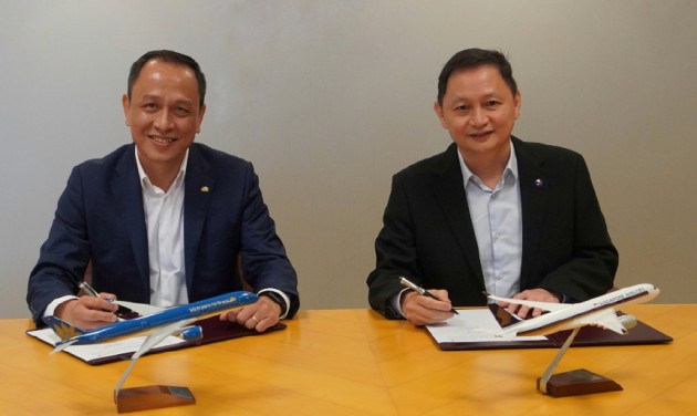 Kereskedelmi megállapodást kötött a Vietnam Airlines és a Singapore Airlines