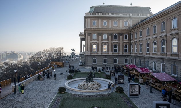 Átadták a Habsburg-kaput és a Halászó gyerekek teraszát a Budavári Palotanegyedben