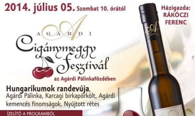 Hungarikumok randevúja a 2014-es Agárdi Cigánymeggy Fesztiválon