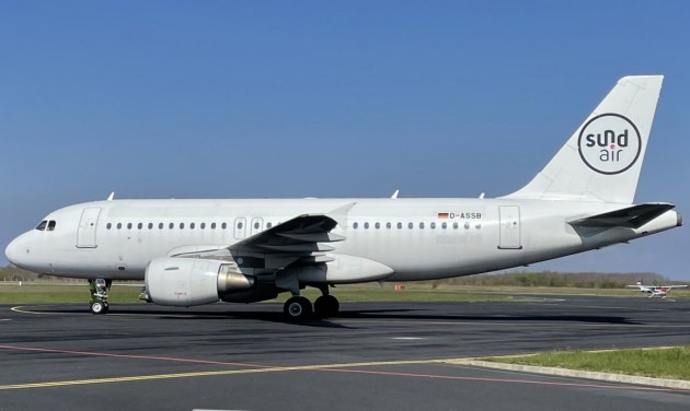 Megérkezett az idei első chartergép a Hévíz-Balaton Airportra