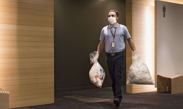 Visszagyűjtenék és újrahasznosítanák az irodaházakban használt papírtörlőket