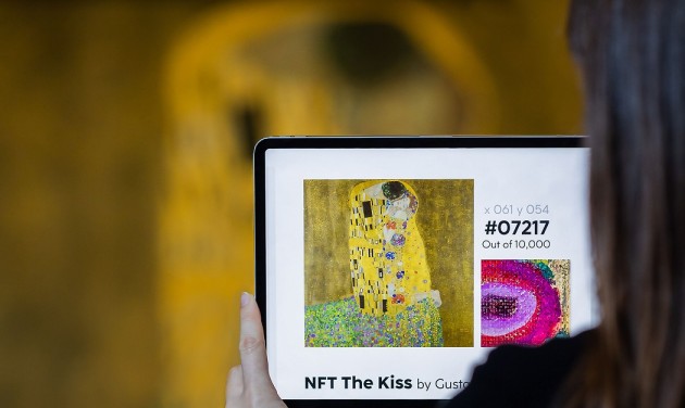 A Meta-világban árulja Klimt festményét a bécsi Belvedere